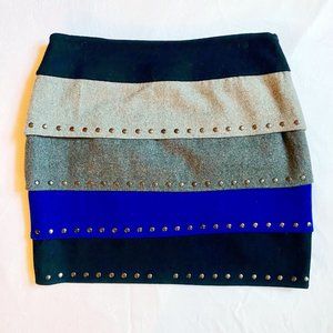 NWT Brooklyn Industries Wool Blend Layered Mini Skirt